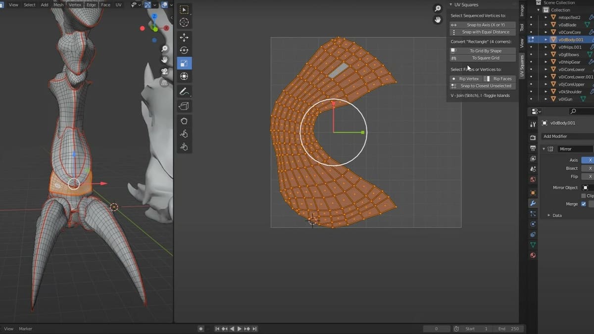 Easy UV mapping