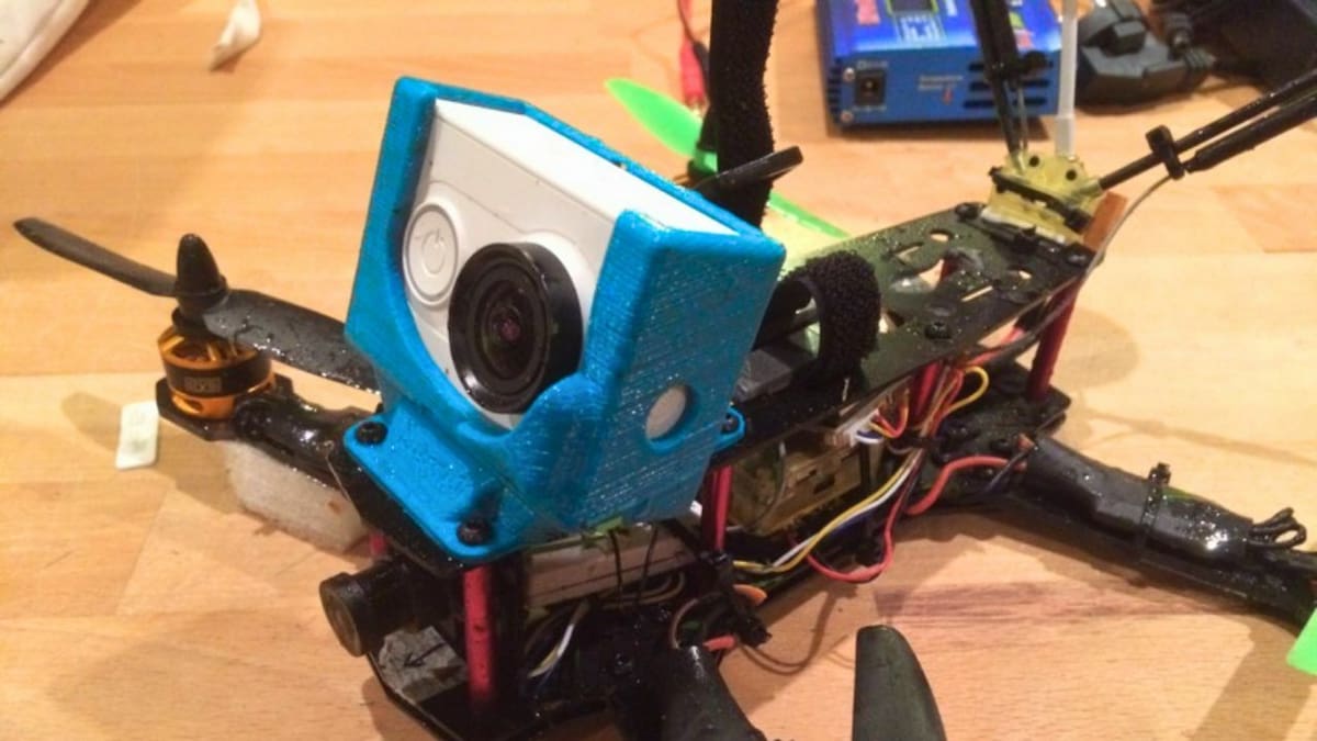 A mount for the Xiaomi Yi camera