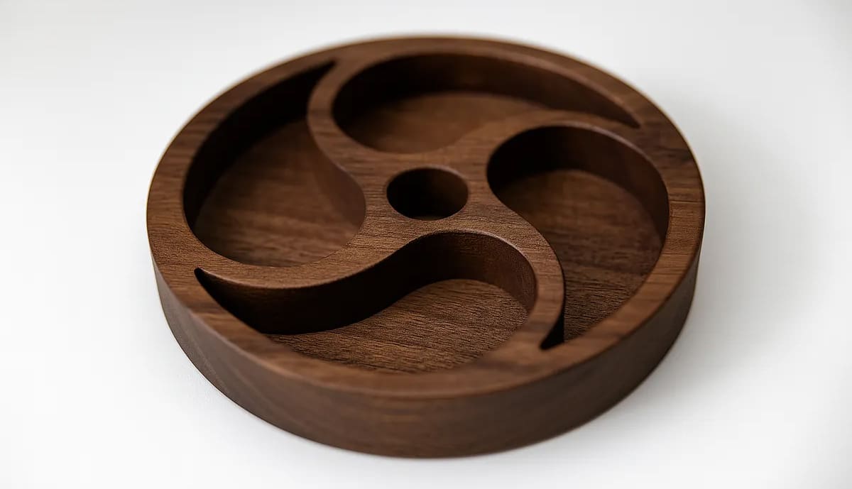 Image of: Swirl Tray