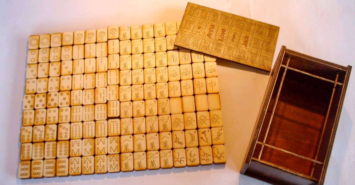 Image of: Mahjong Tiles