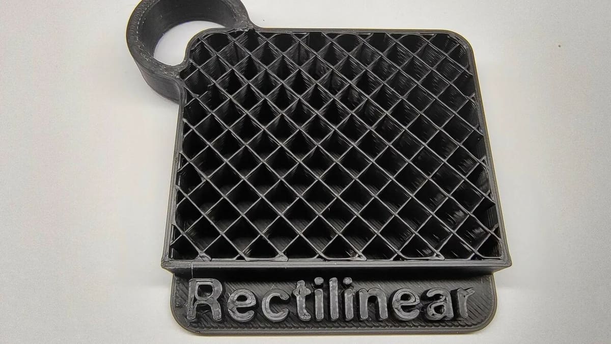 The rectilinear pattern looks deceptively similar to the grid pattern