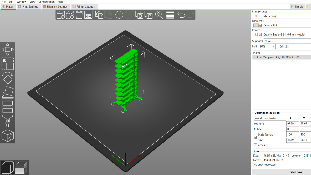 Image of: Setting Up Your Temperature Tower