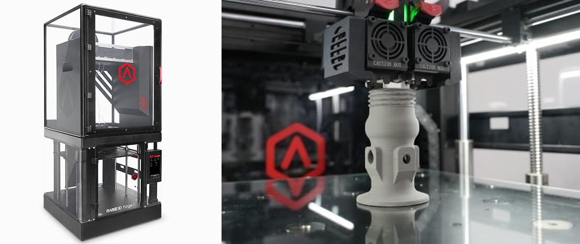 Image of The Most Affordable Metal 3D Printers: Raise3D Forge1