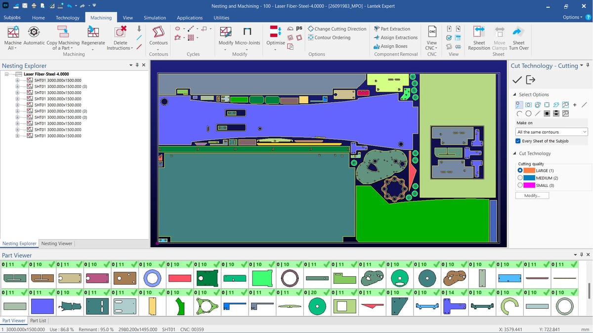 Image of: Lantek Sheet Metal Solutions