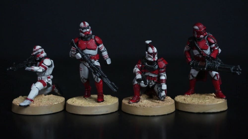 Galactic Republic soldier ready for intergalactic battles