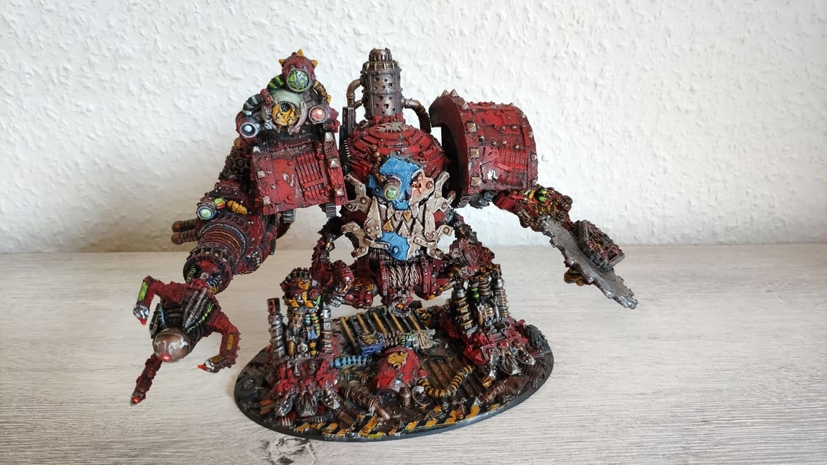 Devastating mechanical giant, ready to dominate futuristic battlefields