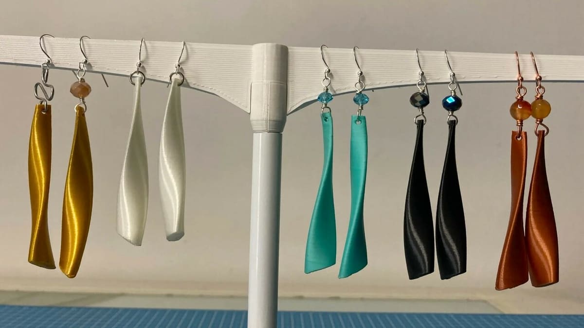 You can always print many to try out different materials