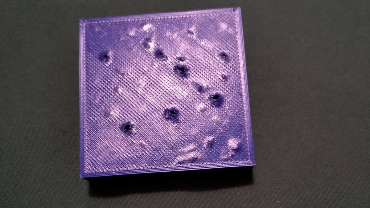 Flexible filaments, such as TPU, require a careful top layer printing