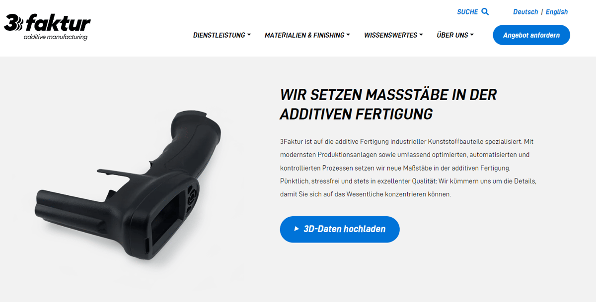 Bild von Die besten 3D-Druck-Services / 3D-Drucke online bestellen: 3Faktur