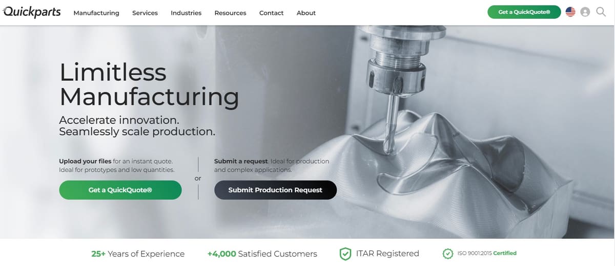 Imagen de Servicio de impresión 3D online / Presupuesto de impresión 3D: Quickparts