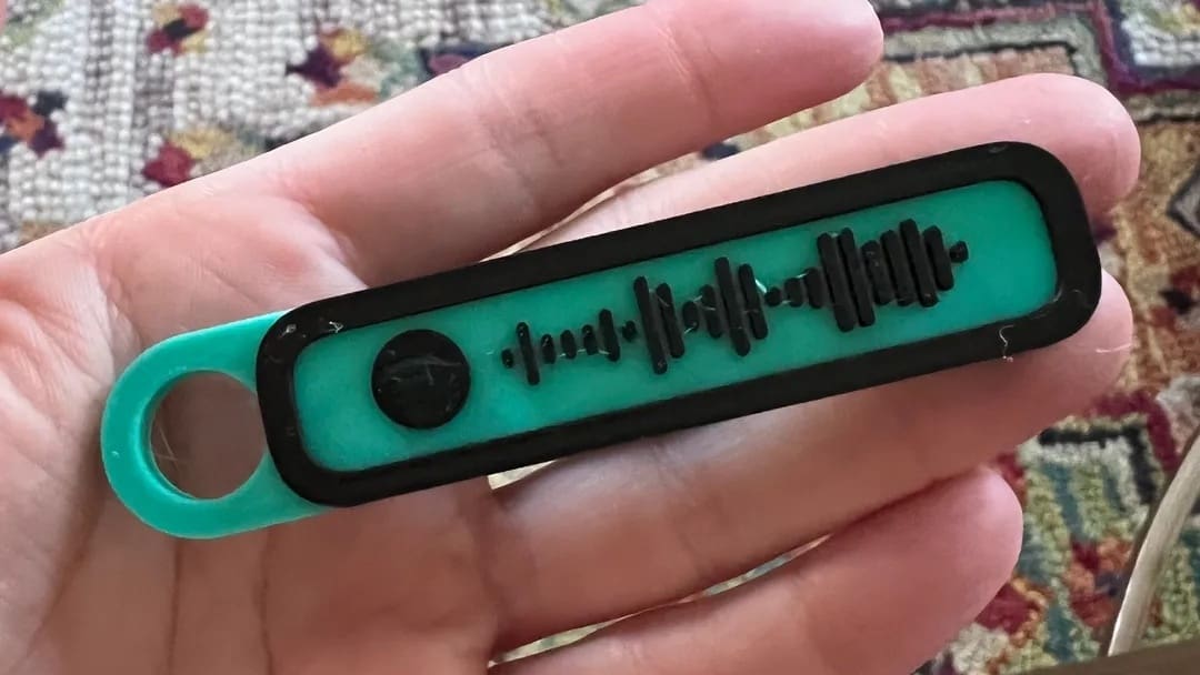 Use it as a keychain or bracelet charm!