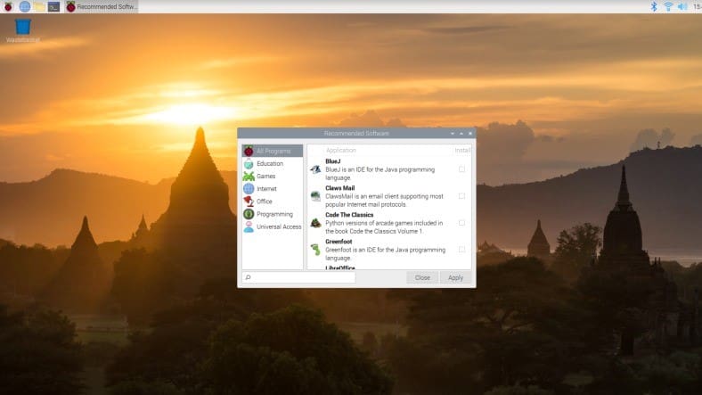 Image of: 1. Raspberry Pi (a.k.a. Raspbian)
