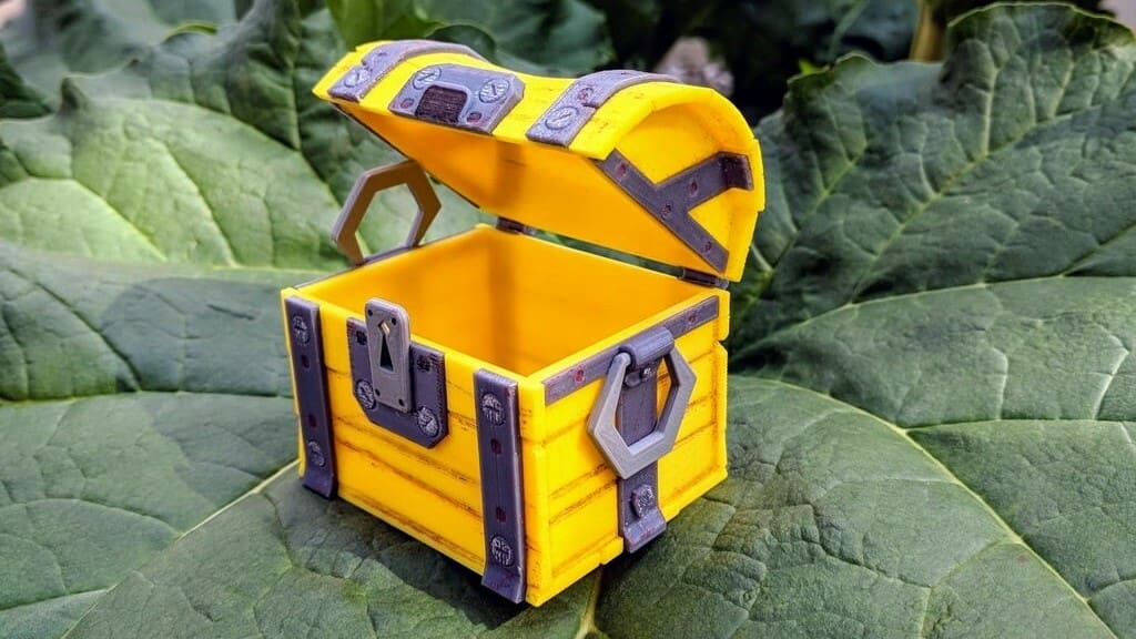 Unlock the treasures of the island with the iconic Treasure Chest