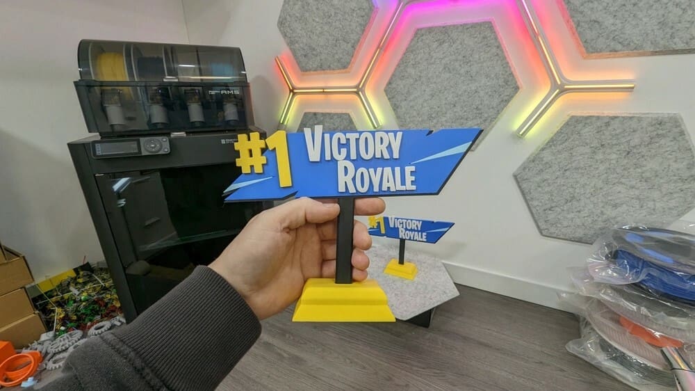 The trophy that screams: 'I'm the king of the island!