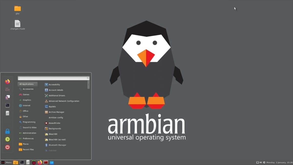 The desktop interface looks sleek indeed