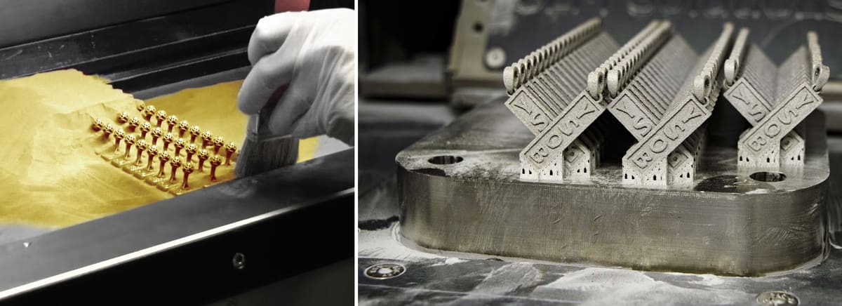 Image of Most Used Metal 3D Printing Materials: Gold & Silver: Beautiful & Biocompatible