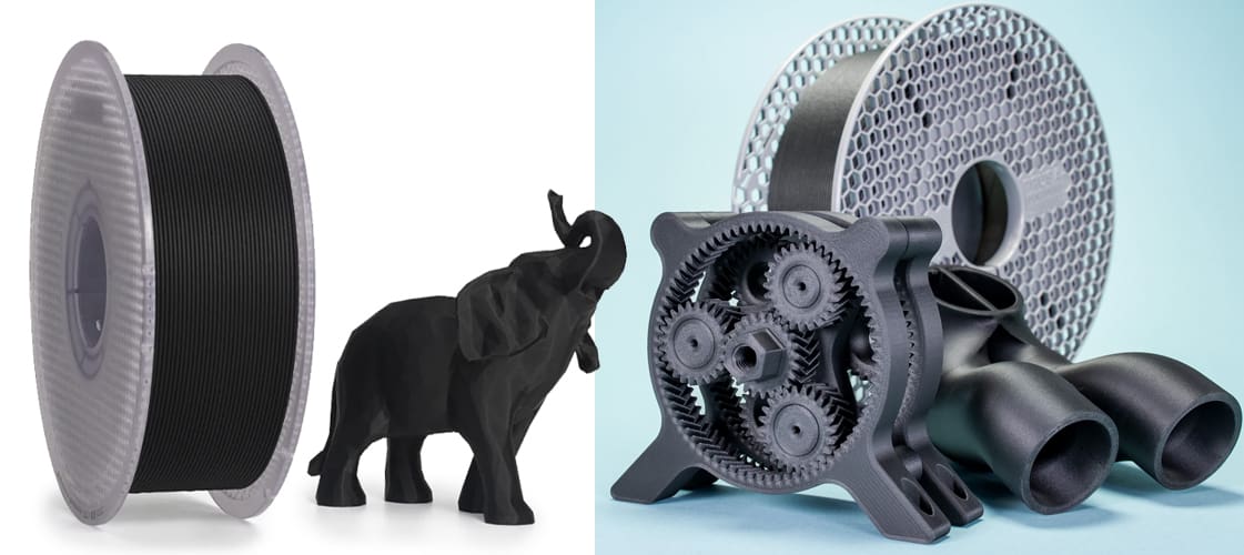 Image of Carbon Fiber PLA: Mechanical Property Comparison of PLAs & Alternatives