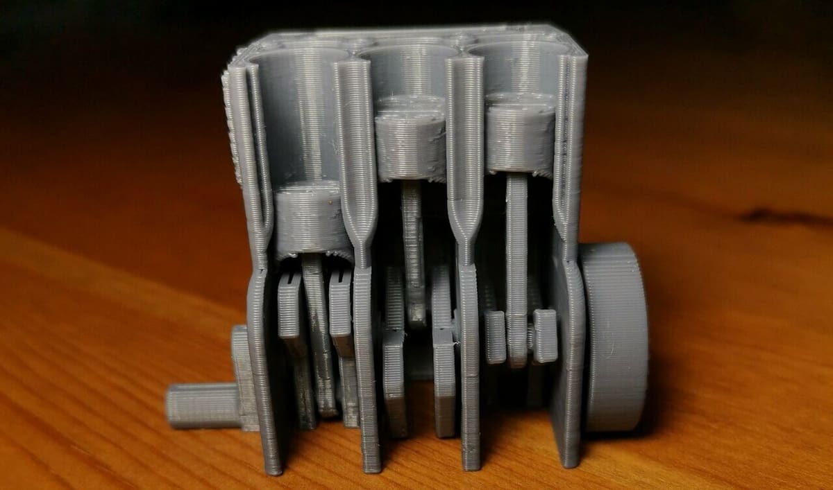 The print-in-place visualization engine