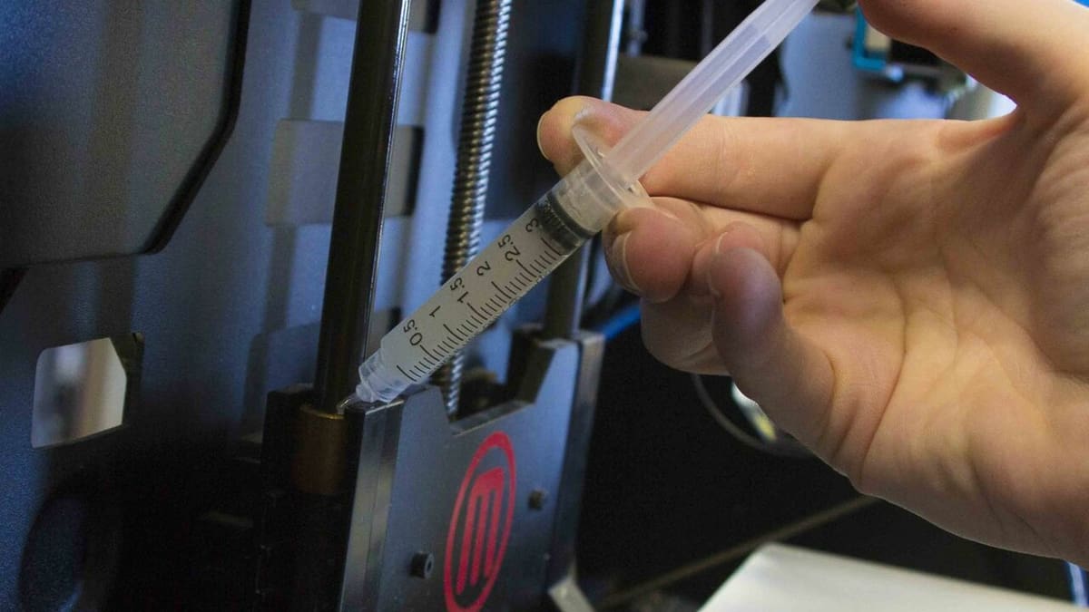 Apply lubricants using a syringe