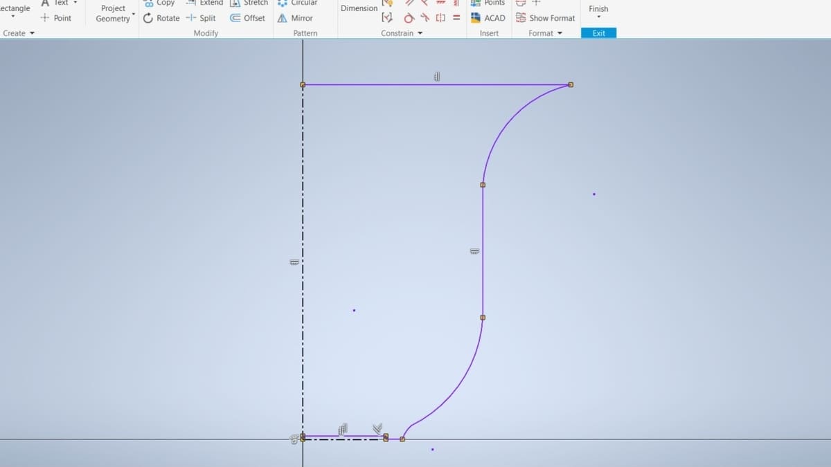 Constraining the sketch is the best way of planning that a possible modification will be easy