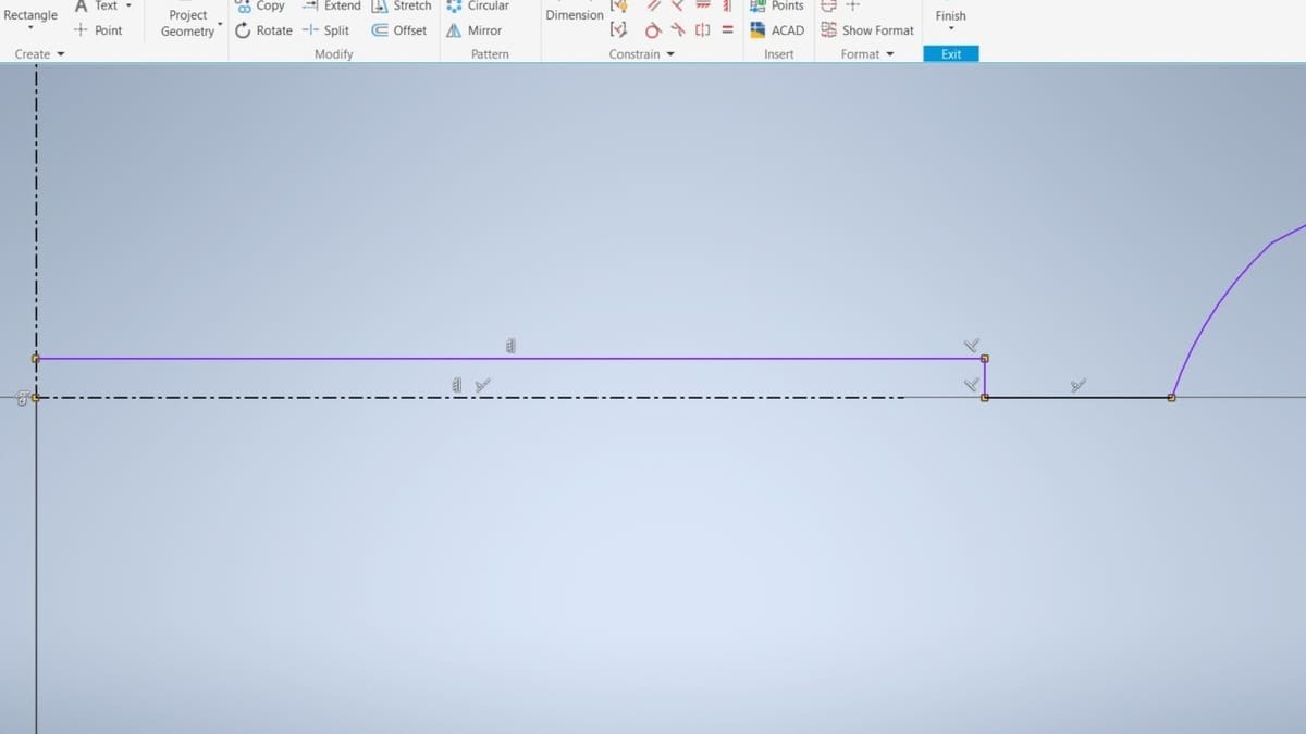 Collinear Constraint helps to maintain features in the same height