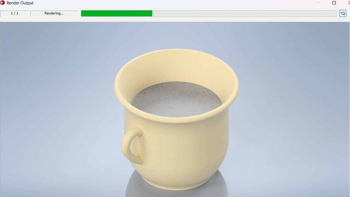 Obtain a visual output with the Render Image command