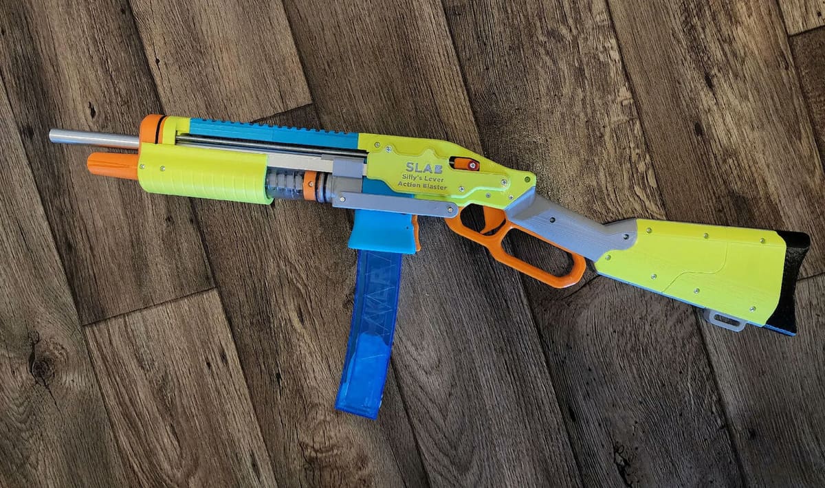 A blaster fit for kids and adults alike