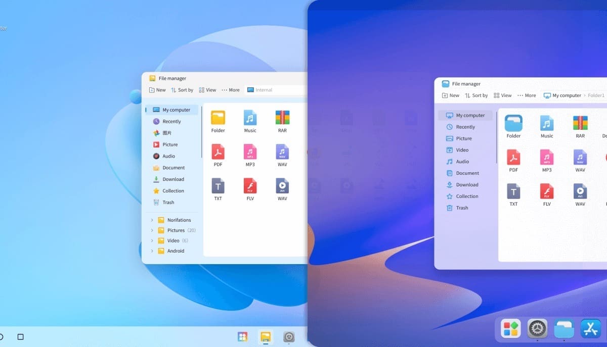MacOS or Windows 11-themed environment? Why settle for one when you can have both!