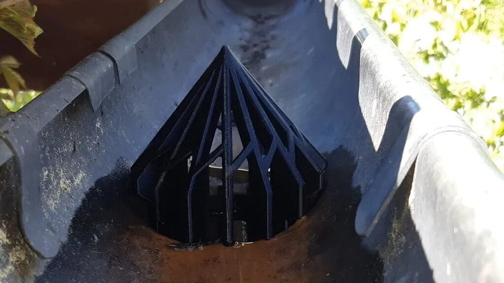 Save yourself some gutter cleaning work by preventing the clog in the first place