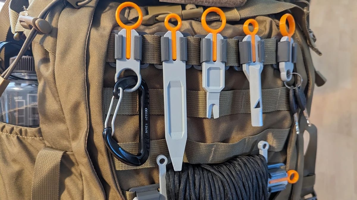 A versatile mounting system for your backpack