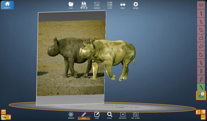 Turn images or drawings into 3D models