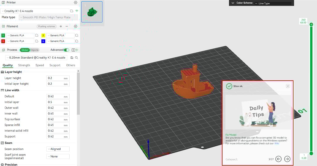Tips and tricks from Bambu Studio