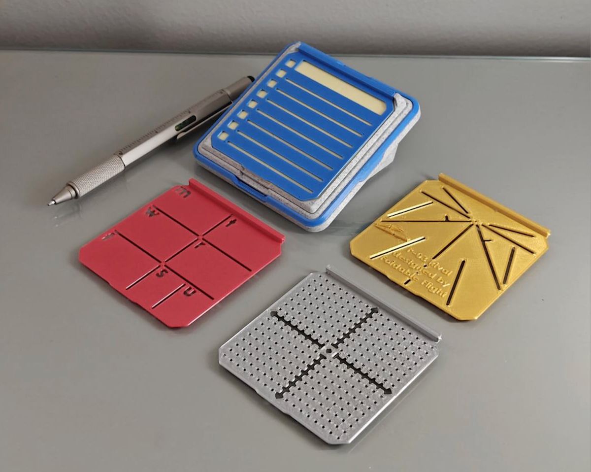 Foto de Projetos para impressora 3D: coisas para imprimir em 3D: Estênceis para post-its