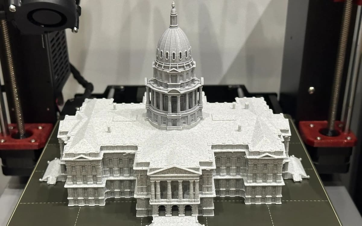 A historical monument fit for a miniature print