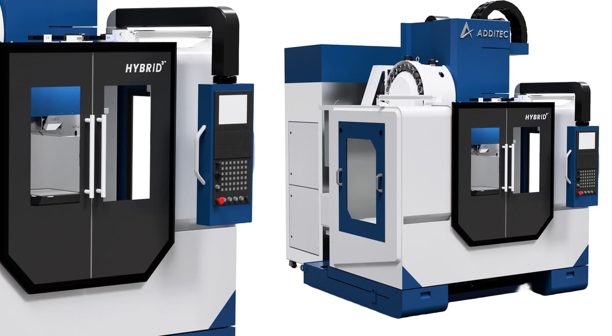 Image of New Professional 3D Printers: AddiTec's New Hybrid 2 & 3 LDED, MDED, CNC