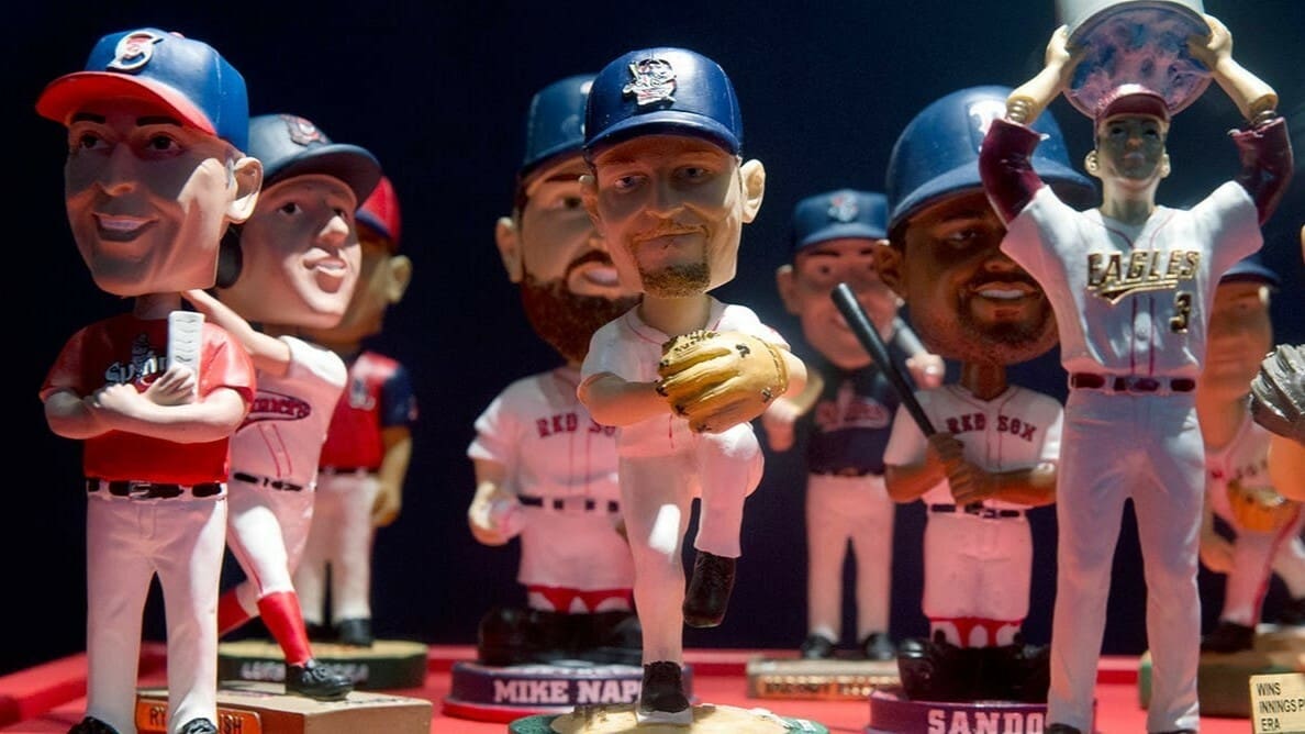 The MLB gave ceramic bobbleheads a boost in the decade of 1960