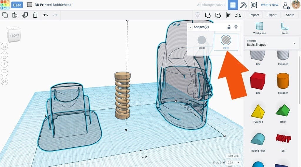 If you are not happy with what you find out there, you can create your own bobblehead