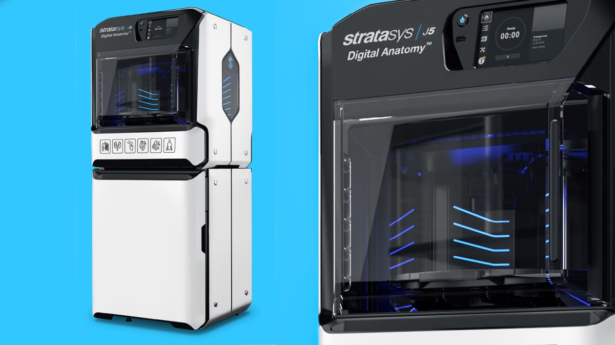 Image of New Professional 3D Printers: Stratasys’ New J5 Digital Anatomy PolyJet