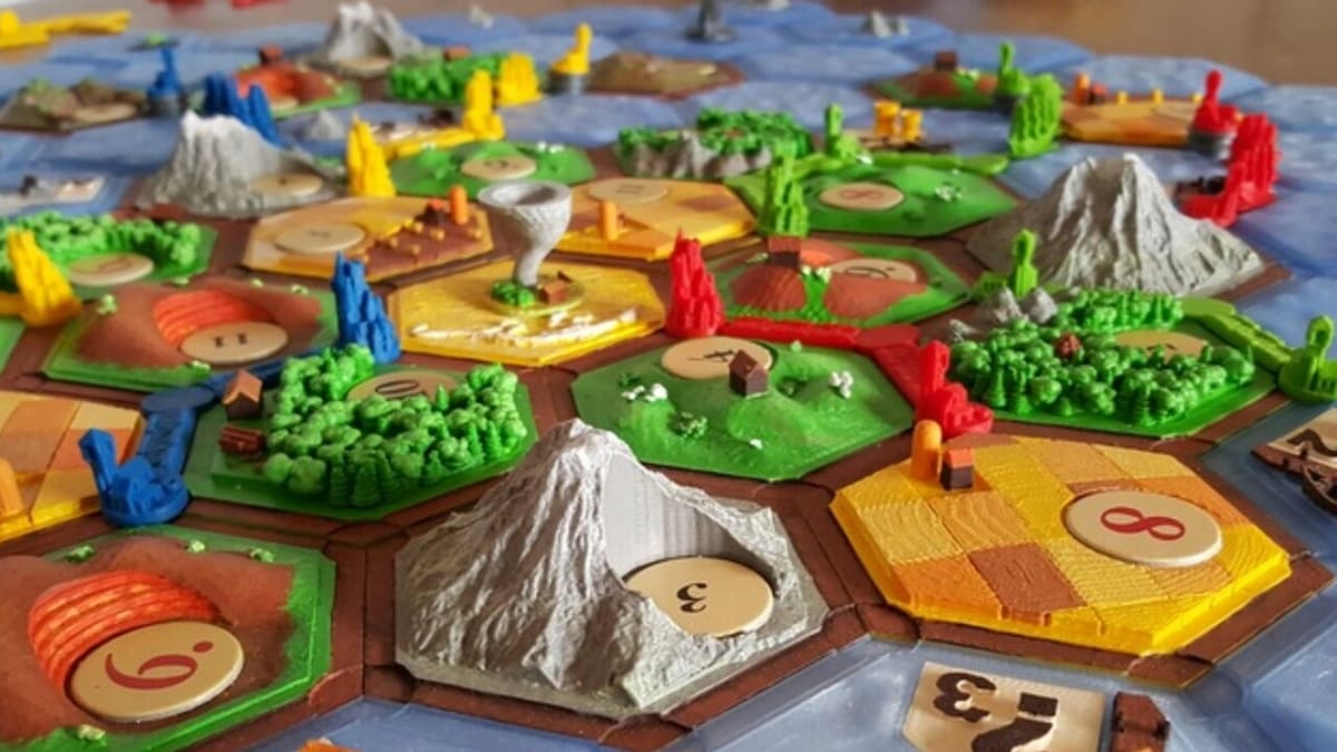A 3D printable version of the classic Seafarers expansion