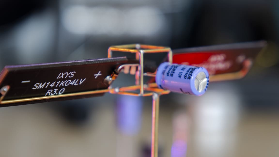 The Tiny Cube Satellite sculpture will bring space inspiration to your desk