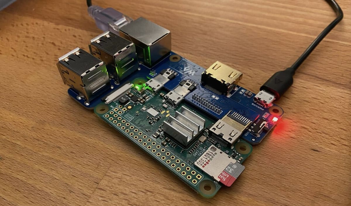 The Pi 3, 4, 5 all have built-in Wi-Fi connectivity