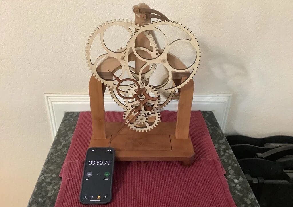 The exposed gears sure look cool!