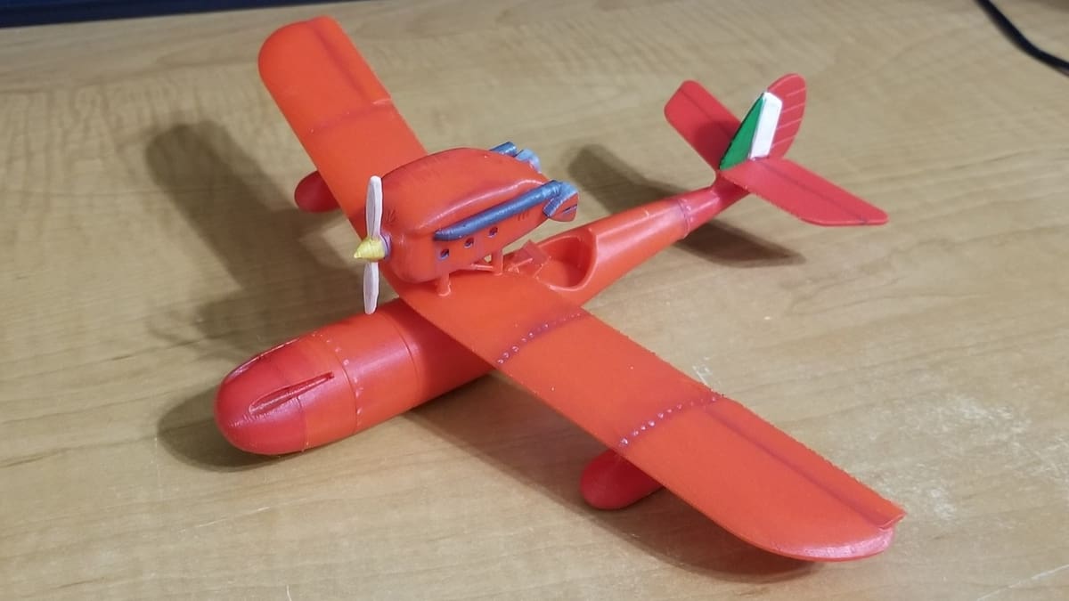 The Savoia S.21 in all its movie-accurate glory