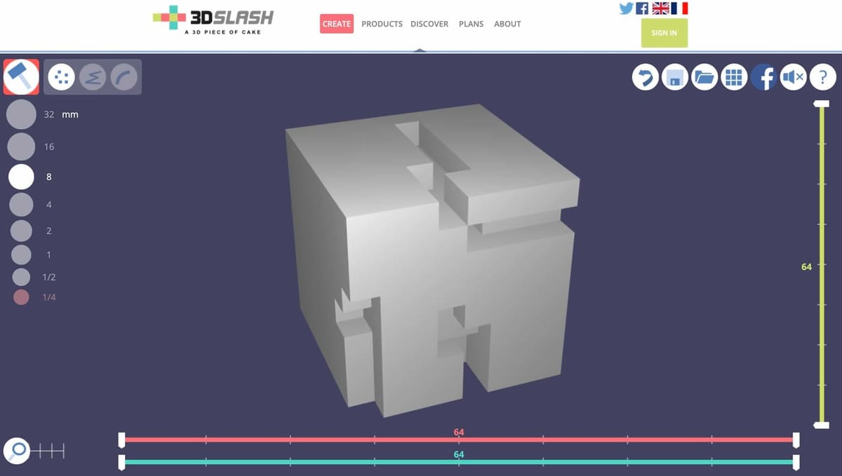 A very simple way to create 3D geometry