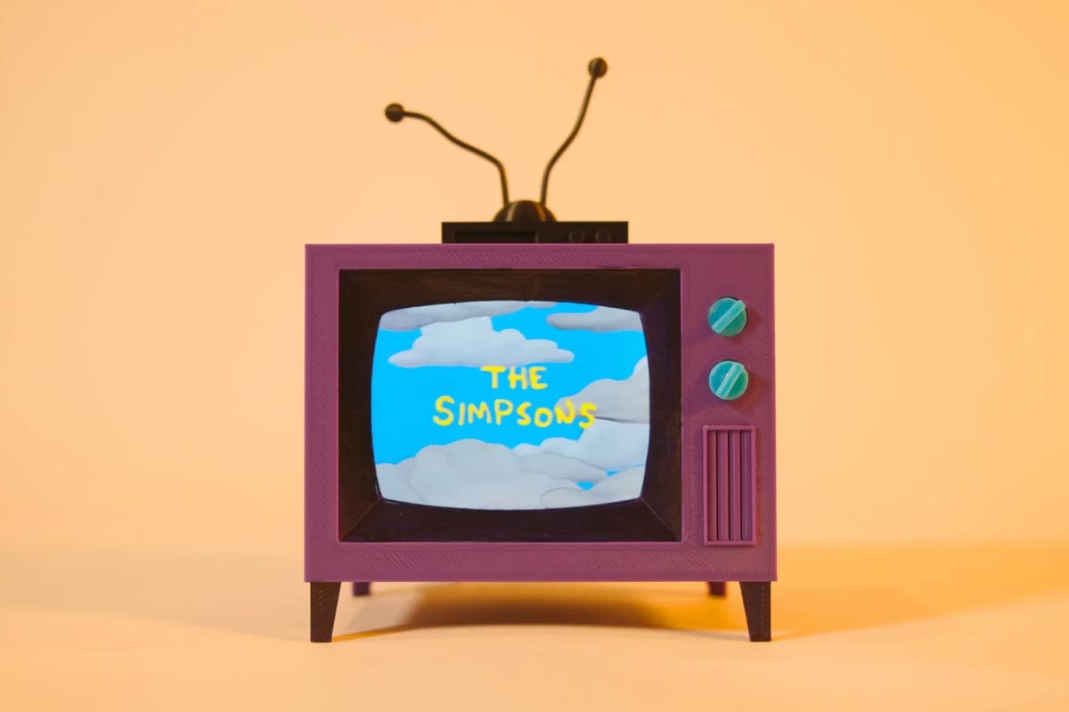Bild von Die besten Raspberry-Pi-Projekte: Die Simpsons Fernseher