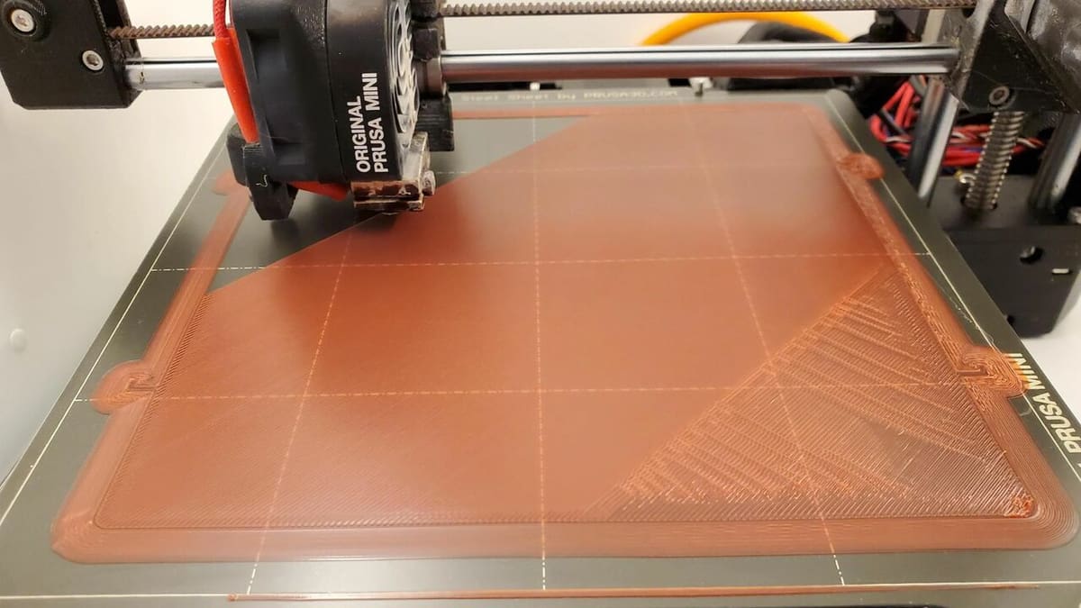 A single layer to check Z offset