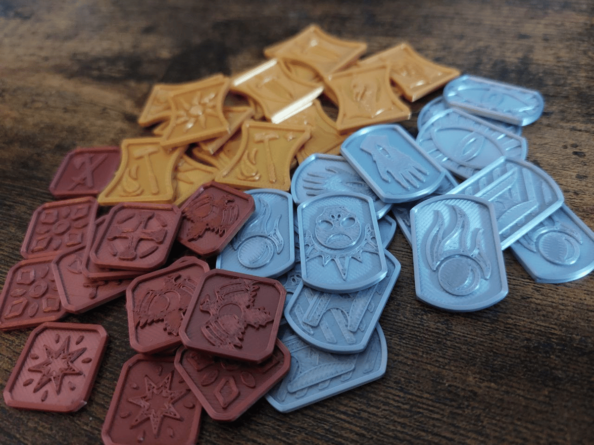 Image of: Gold, Silver & Copper DnD Coins