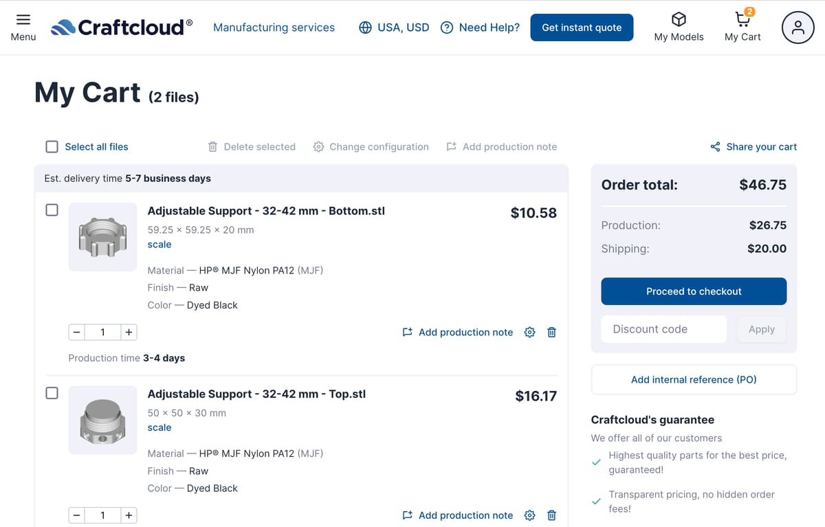 Image of FDM vs MJF: A Quick Decision-Making Guide: FDM vs MJF: Ordering 3D Printed Parts