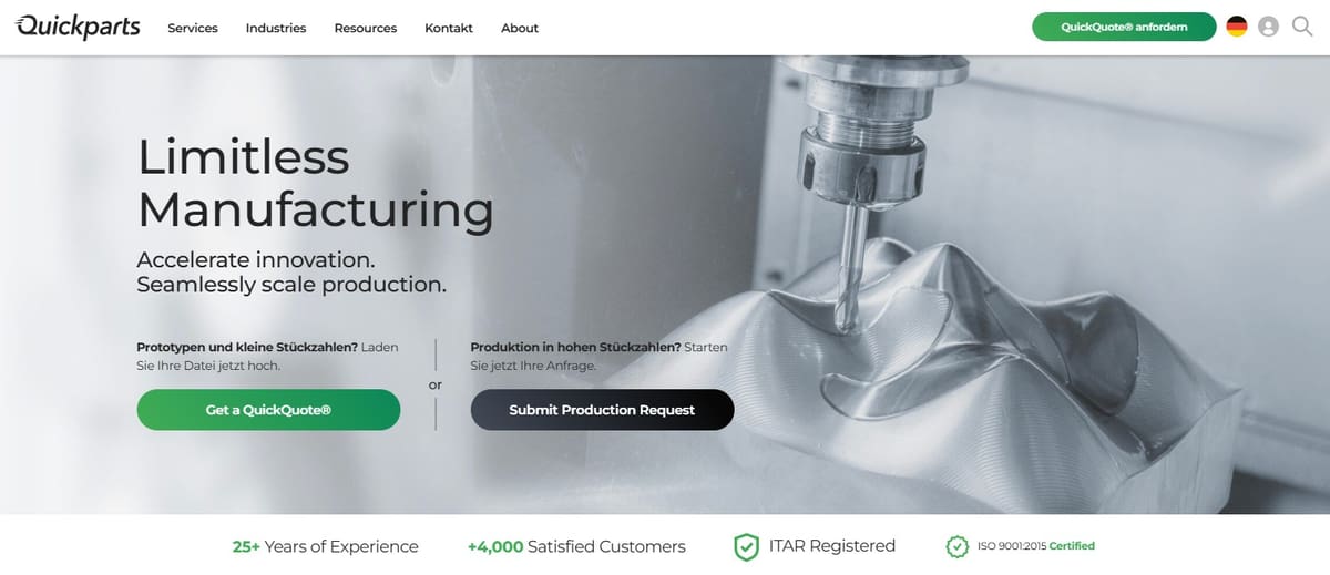 Bild von Die besten 3D-Druck-Services / 3D-Drucke online bestellen: Quickparts