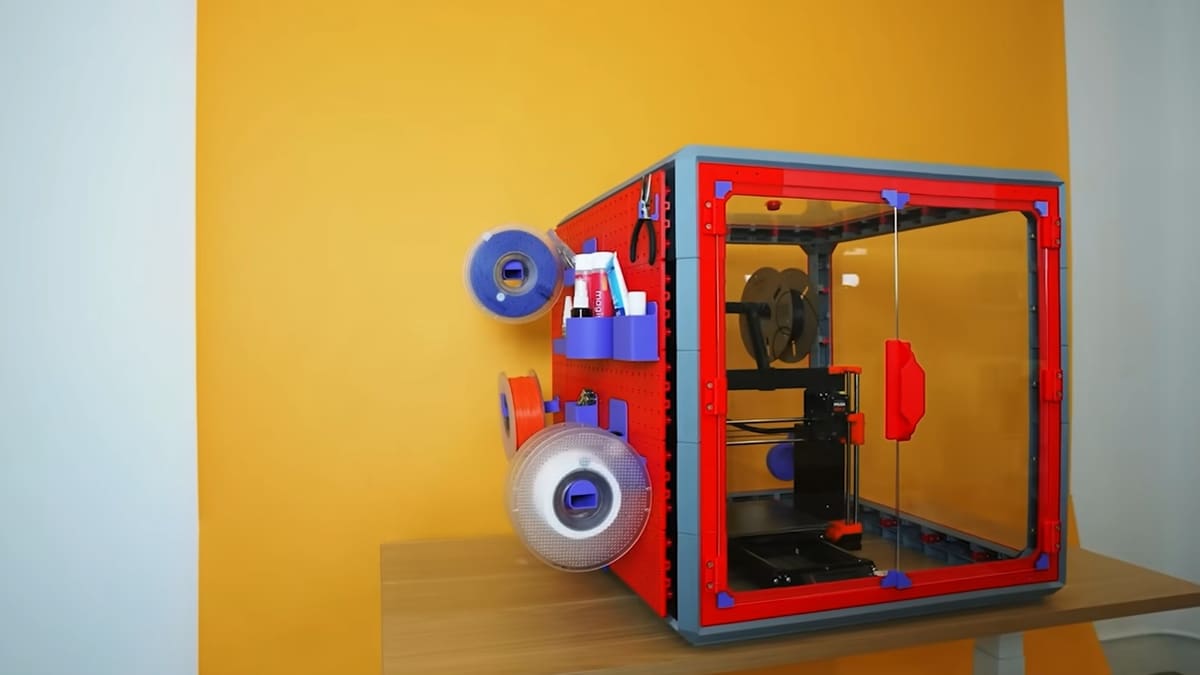 Yes, you can 3D print your own enclosure
